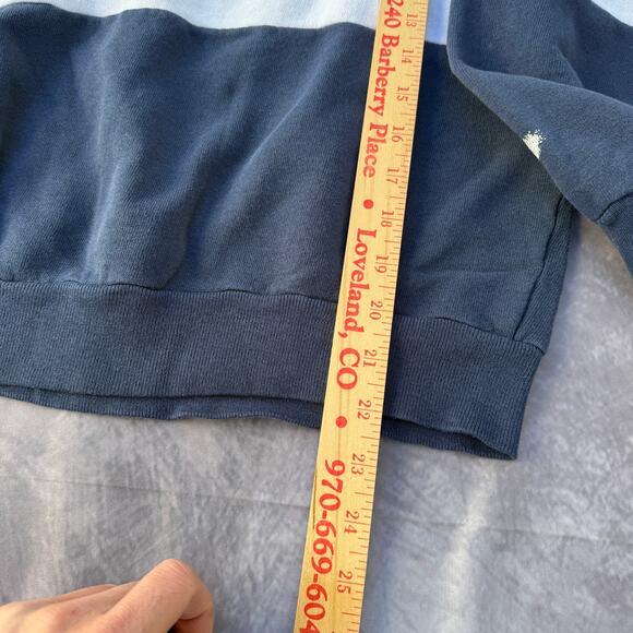 Vintage 80's Villanova Wildcats Blue White Crewneck Pullover Sweatshirt Sz M - Picture 9 of 10